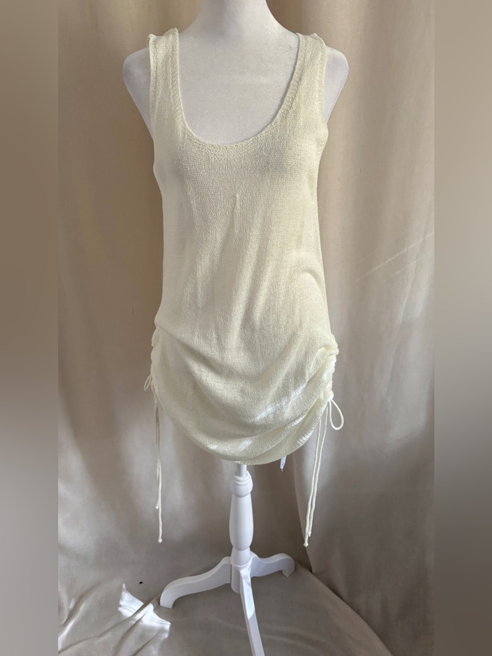 Knit Bathing Suit Cover-Up — Fits Like M